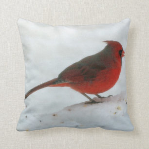Winter-Kardinalthrow-Kissen Kissen