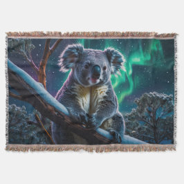 Winter Koala und Südlichter Decke