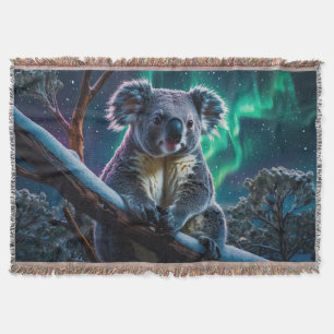 Winter Koala und Südlichter Decke