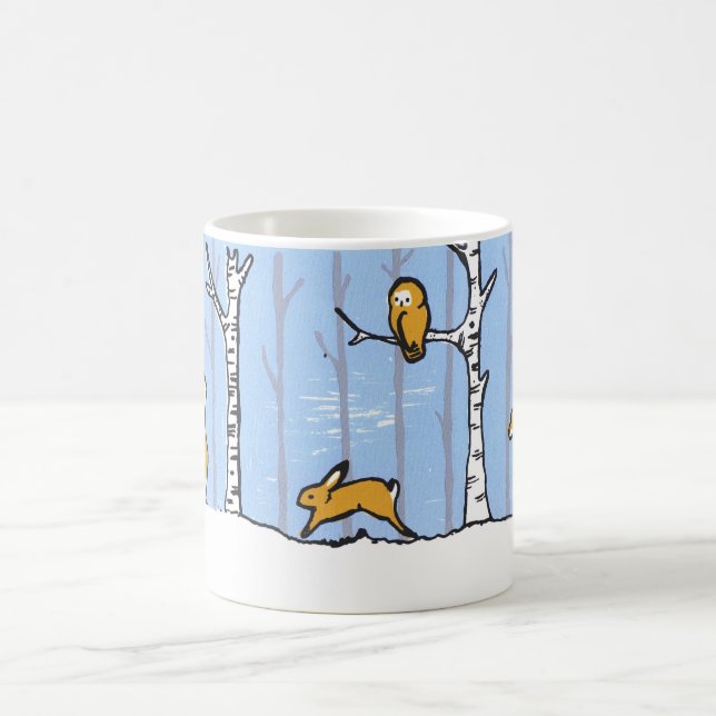 Winter kommt kaffeetasse (Mittel)
