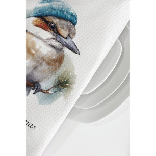 Winter Kookaburra Wünsche, Brauch Geschirrtuch