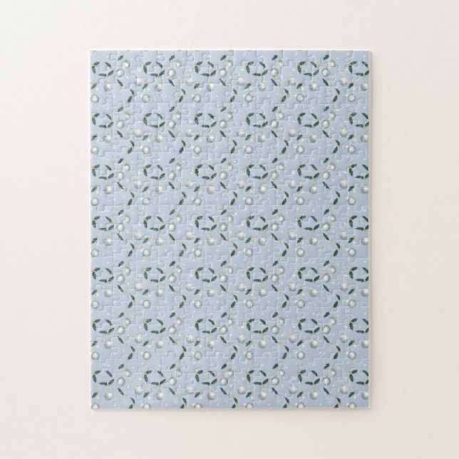 Winter-Kranz-Puzzle Puzzle (Vertikal)