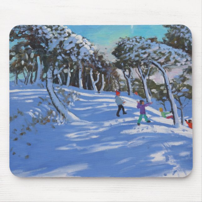 Winter Ladmanlow Derbyshire 2013 Mousepad (Vorne)