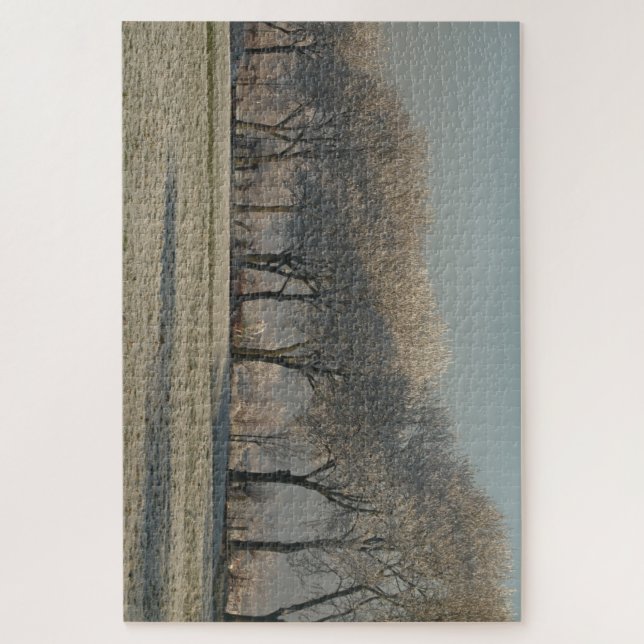 Winter landscape  puzzle (Vertikal)