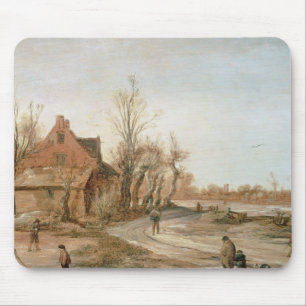 Winter-Landschaft, 1623 Mousepad