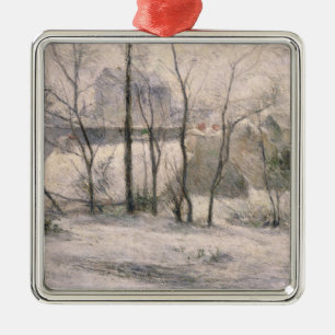 Winter-Landschaft, 1879 Ornament Aus Metall