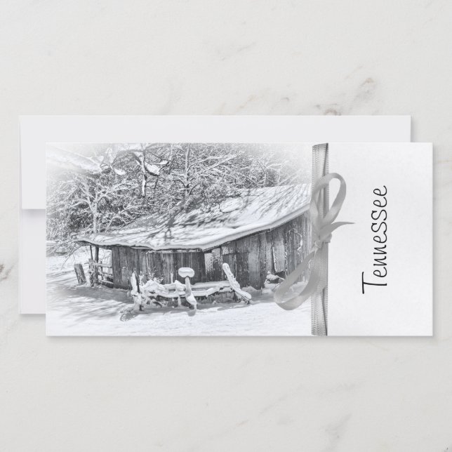 Winter Landschaft im Stall und Rake - Tennessee (Vorderseite)