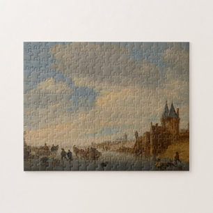 Winter-Landschaft in Arnhem   1653 Puzzle