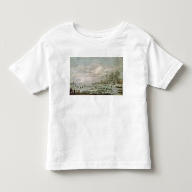 Winter-Landschaft Kleinkind T-shirt (Vorderseite)