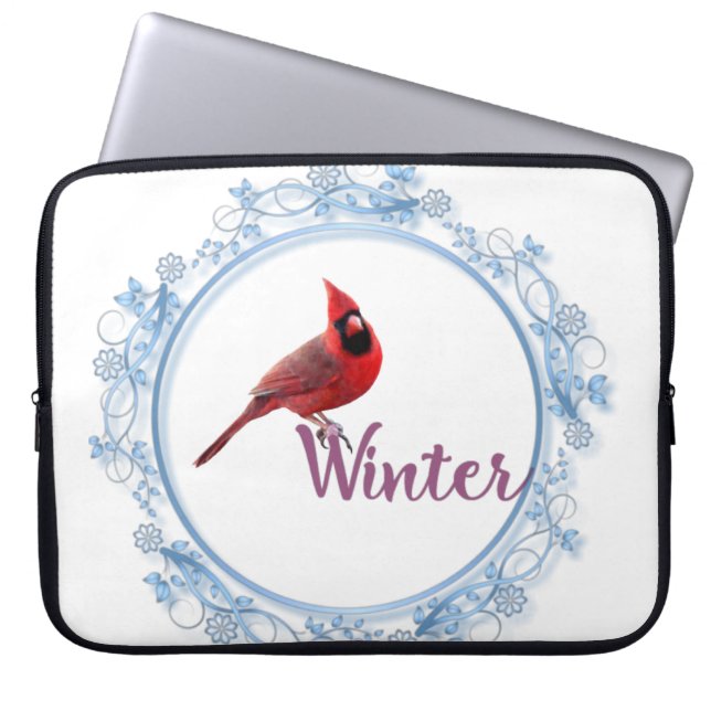 Winter Laptopschutzhülle (Vorderseite)