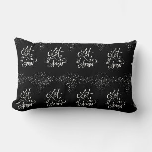 WINTER "LASS is SNOW" ODER CHRISTMAS PILLOW Lendenkissen