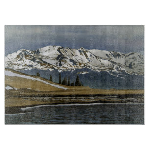 Winter Leadville Colorado Bergwelt Landschaft Schneidebrett