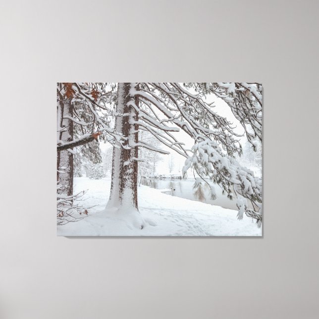 Winter Leinwanddruck (Vorderseite)