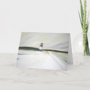 Winter-Licht Feiertagskarte