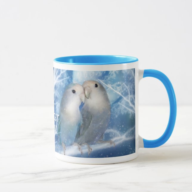 Winter-Liebe-Tasse Tasse (Rechts)