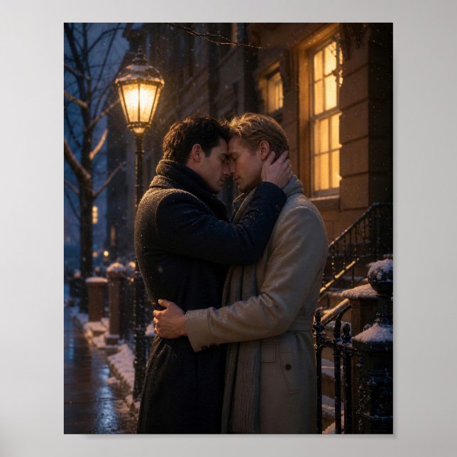 Winter Light | Gay Art Project Poster (Vorne)