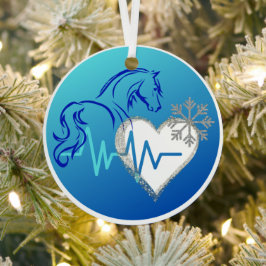 Winter Logo Multiple Ornament Options Aus Metall