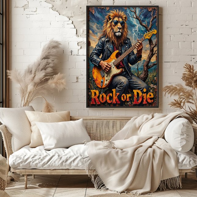 Winter: Löwens elektrische Echo Poster (Von Creator hochgeladen)