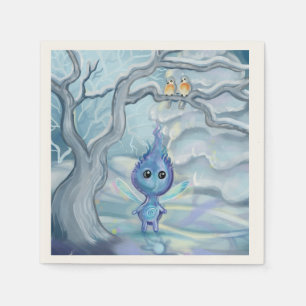 Winter Magic Sprite Serviette