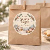 Winter-Magie Cozy Woodland Kindergeburtstag