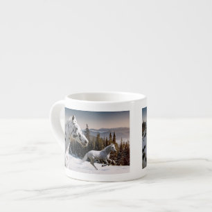 Winter-Märchenland Espressotasse