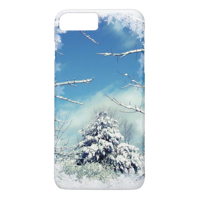 Winter-Märchenland iPhone 8/7 Plusfall Case-Mate iPhone Hülle (Rückseite)