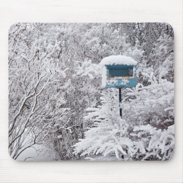 Winter-Märchenland Mousepad (Vorne)