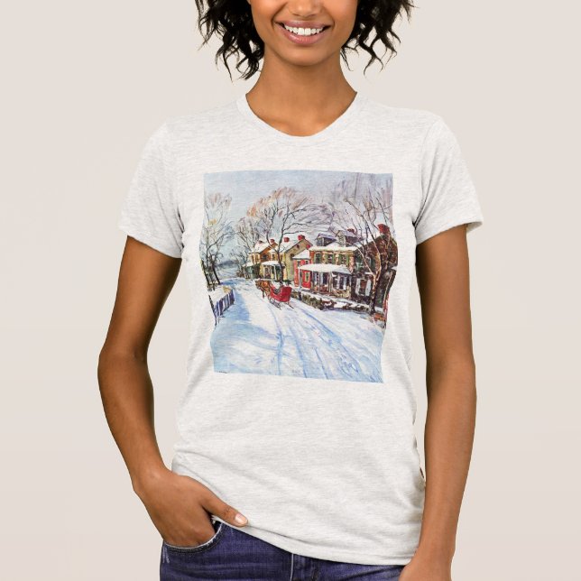 Winter-Märchenland T-Shirt (Vorderseite)