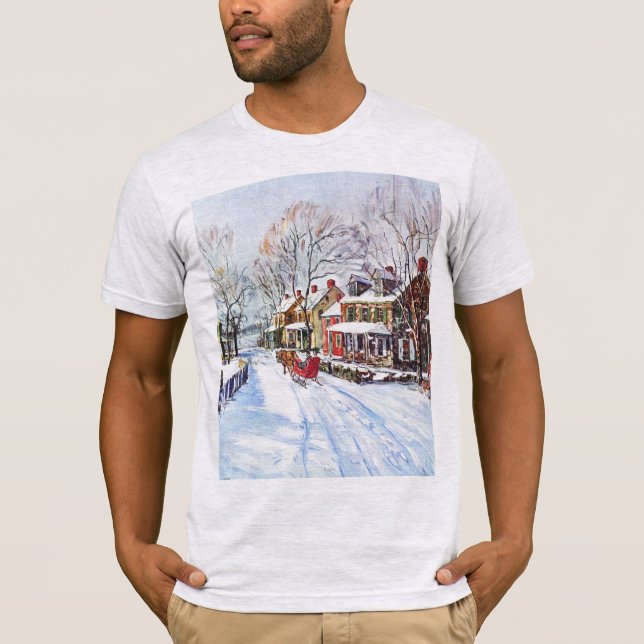 Winter-Märchenland T-Shirt (Vorderseite)