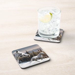 Winter-Märchenland Untersetzer