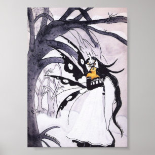 Winter Masquerade Print Poster