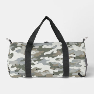 Winter Militär-Tarnmuster Duffle Bag