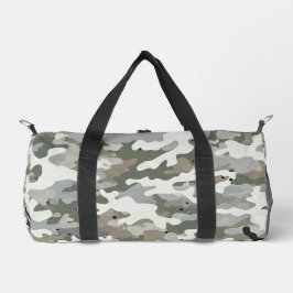 Winter Military Camouflage Pattern Duffle Bag