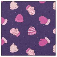 Winter Mitten und Hass Niedliches rosa Muster