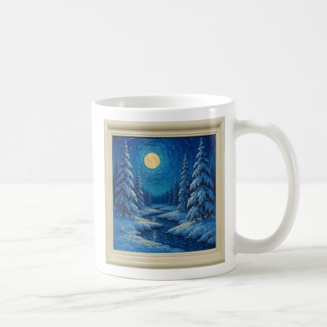 Winter Moonlight Mug Kaffeetasse (Rechts)
