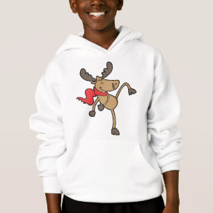Winter Moose Hoodie