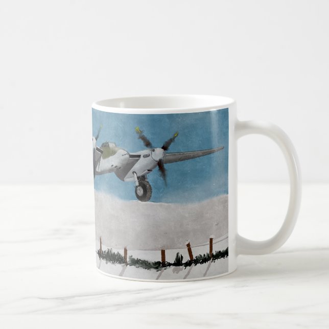 Winter-Mücke 1944. Tasse (Rechts)