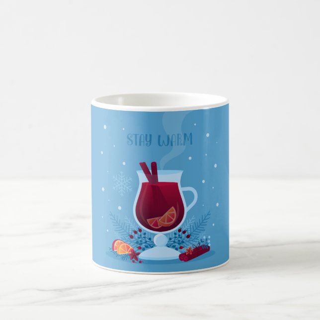 Winter Mulled Wine Kaffeetasse (Mittel)