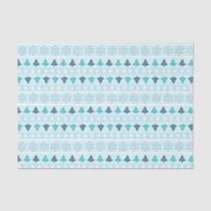Winter-Muster Seidenpapier