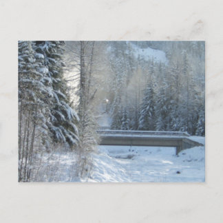 Winter nach Norden Postkarte