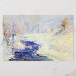 Winter (nach Typ Rose) Briefpapier