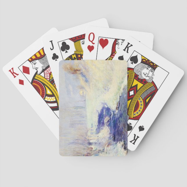 Winter (nach Typ Rose) Spielkarten (Rückseite)