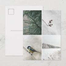 Winter-Natur-Fotocollage