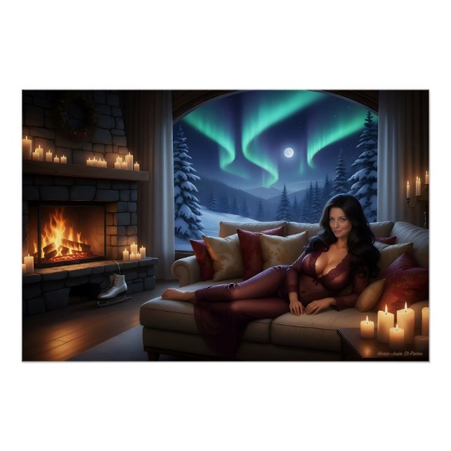 Winter Nights Warmth Poster (Vorderseite)