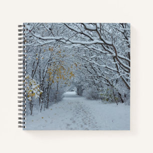 Winter-Notebook in Kanada Notizbuch