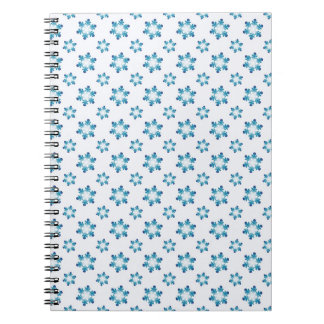 Winter Notebooks with Snowflakes Notizblock