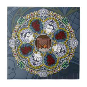 Winter Nouveau Fliese