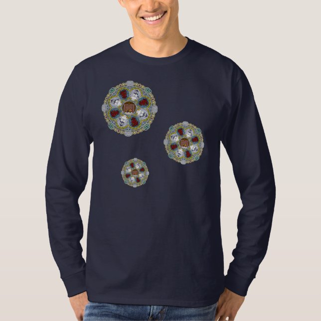 Winter Nouveau Men Dark Shirt (Vorderseite)