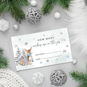 Winter Oh Dee Wie viele Kanadier Begleitkarte