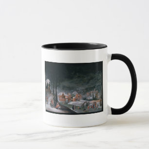 Winter (Öl auf Platte) (sehen Sie auch 166905, Tasse